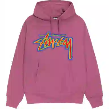 Stussy SS24 THERMAL STOCK HOODIE Logo