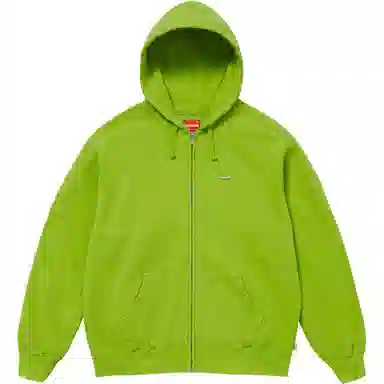 Supreme SS24 WEEK15 OVERDYED SMALL BOX ZIP UP HOODED SWEATSHIRT