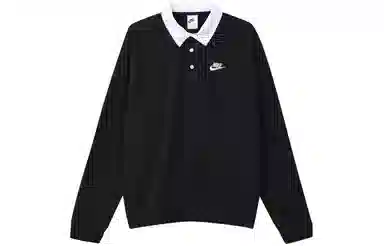 Nike Club Fleece Polo Black