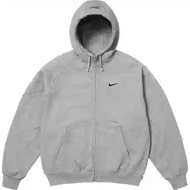 Supreme x Nike Zip Up Hooded Sweatshirt