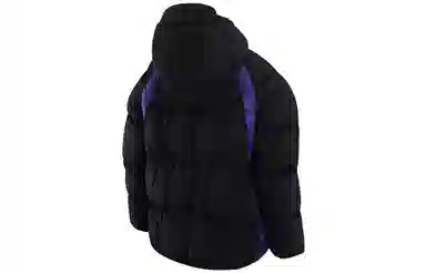 Jordan NBA Lakers Logo Embroidered Hoodie Black