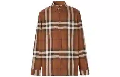 Burberry FW22 Check Shirt Brown