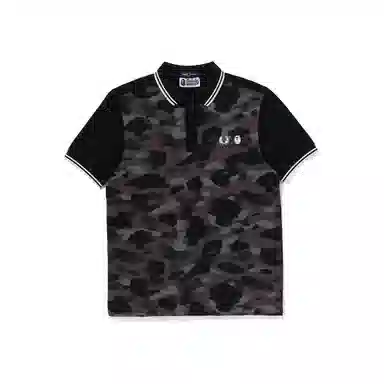 A BATHING APE x FRED PERRY Bape Color Camo Polo
