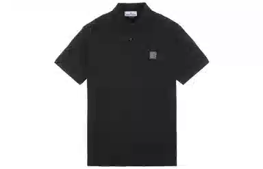 Stone Island SS23 Polo Shirt Black