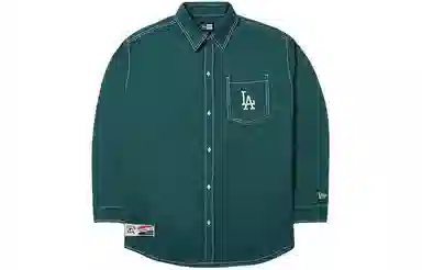 New Era x MLB Retro Club Series Los Angeles Dodgers Shirt Green