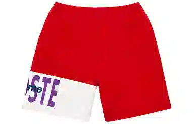 Supreme x LACOSTE FW19 Shorts Red