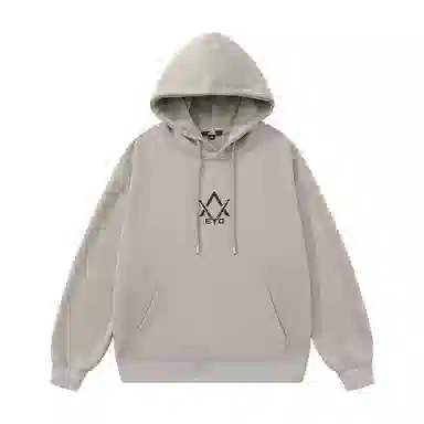 三体 问题系列 简约基础款字母印花宽松大码美式复古高街潮牌时尚百搭连帽休闲套头学生多巴胺纯色日常通勤长袖卫衣 男女同款