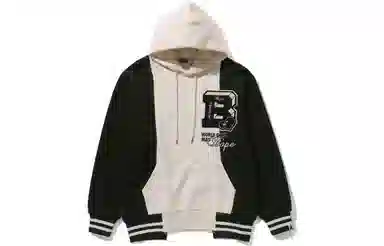 BAPE Color Blocking Pullover Hoodie