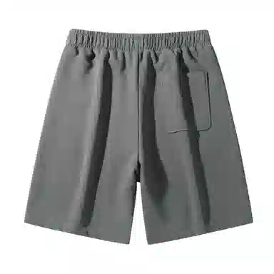 大卫贝肯 美式复古简约直筒休闲短裤 男女同款
