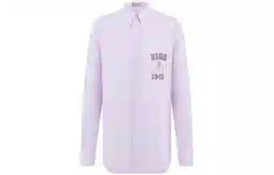 DIOR SS24 Logo Shirt Pink