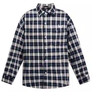 NELY Retro Plaid Shirt Jacket