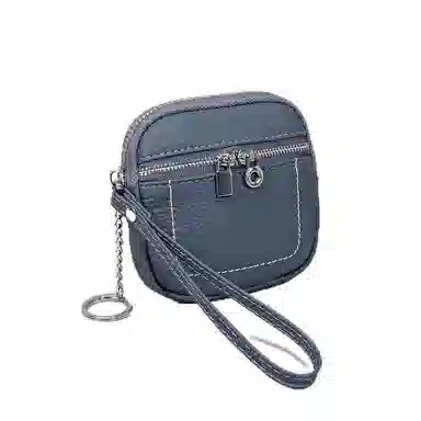 彤彤兔 简约纯色 头层牛皮 零钱包 女款 多色