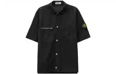 Stone Island SS23 Black Short Sleeve Shirt