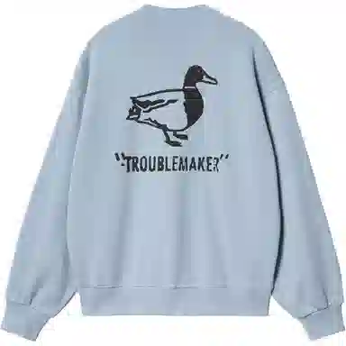 Carhartt WIP Stamp Sweat Mist Blue