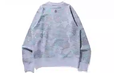 BAPE Text Code Camo Crewneck