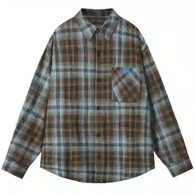 Doraemon Vintage Plaid Shirt