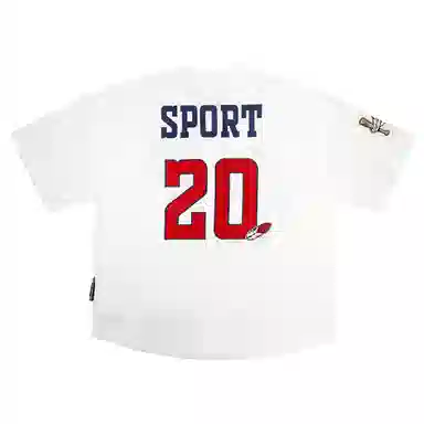 Holycrap Indian No.20 Cardigan Tee White