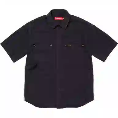 Supreme SS24 WEEK17 LOOSE FIT SS DENIM PAINTER SHIRT