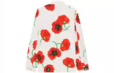 KENZO x Nigo FW22 Poppy Print Jacket White