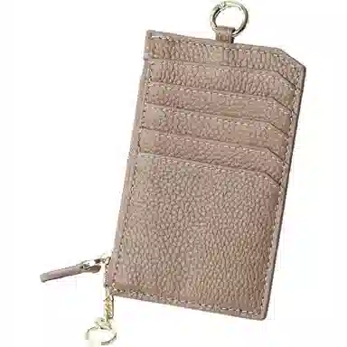 彤彤兔 多卡位超薄小巧 头层牛皮 零钱包 女款 黑色\蓝色\灰色\粉色\浅绿色\卡其色\日光白