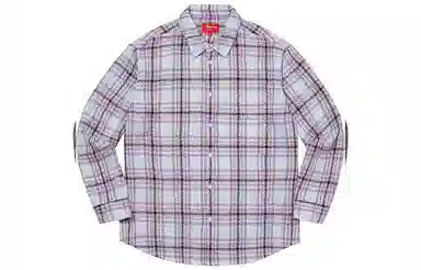 Supreme SS23 SS23 Week 1 BASKET WEAVE PLAID SHIRT