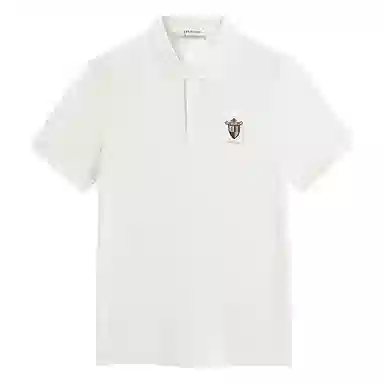 PEACEBIRD MEN Cool Embroidered Polo Shirt