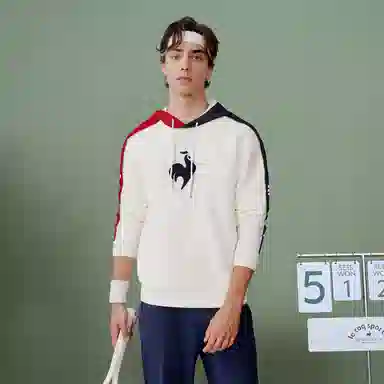 Le Coq Sportif Tricolor Hoodie