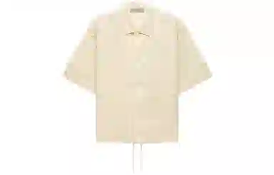 Fear of God Essentials FW22 Ss Nylon Shirt Egg Shell