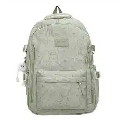 彤彤兔 多巴胺出游背包可爱卡通印花 尼龙 双肩包 女款 多色