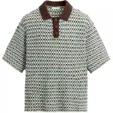 ZARA Polo Shirt Green