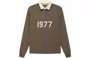 Fear of God Essentials FW22 1977 Henley Rugby Wood Polo