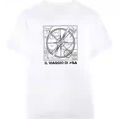 FILA Logo Print T-Shirt White