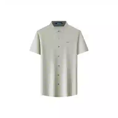 富铤 休闲通勤翻领短袖衬衫 男款