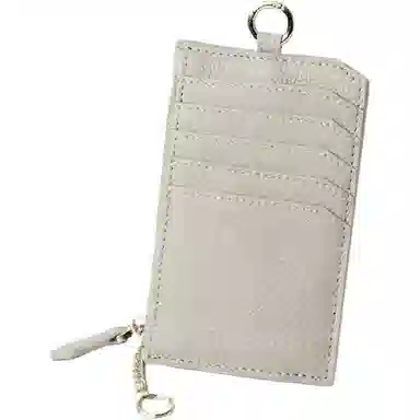 彤彤兔 多卡位超薄小巧 头层牛皮 零钱包 女款 黑色\蓝色\灰色\粉色\浅绿色\卡其色\日光白