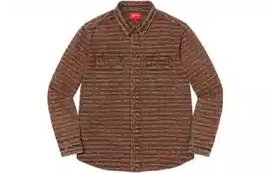 Supreme FW22 Week 4 Multi Type Jacquard Denim Shirt