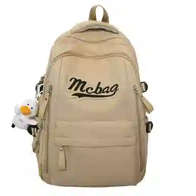 彤彤兔 休闲背包大容量简约轻便 尼龙 双肩包 常规 男女同款情侣款 多色