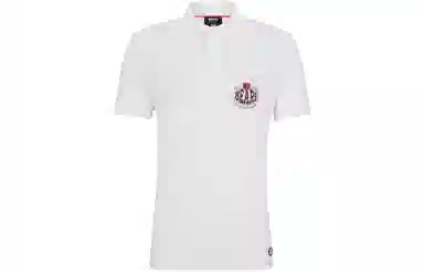 HUGO BOSS Cotton-Piqu Polo Shirt With Collaborative Branding Polo
