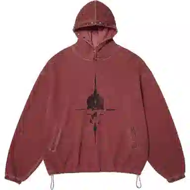THUG CLUB Soldier Hoodie Red
