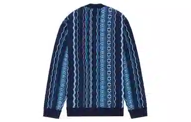 LI-NING 1990 Retro Knit V-Neck Navy