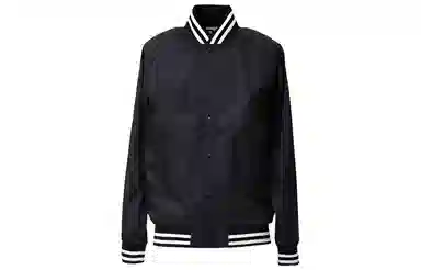 CDG Varsity Logo Jacket Black