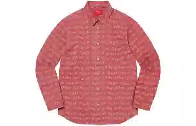 Supreme SS22 Week 13 Arc Jacquard Denim Shirt