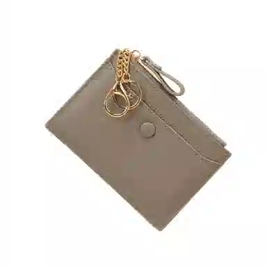 彤彤兔 卡位证件套轻薄 头层牛皮 零钱包 女款 黄色/灰色/橙色/粉色/枣红/黑色