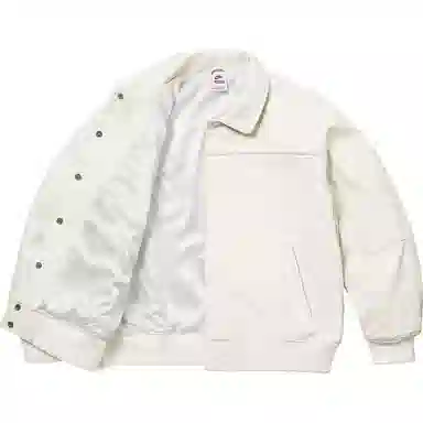 Supreme x Nike Leather Varsity Jacket