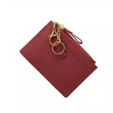 彤彤兔 卡位证件套轻薄 头层牛皮 零钱包 女款 黄色/灰色/橙色/粉色/枣红/黑色