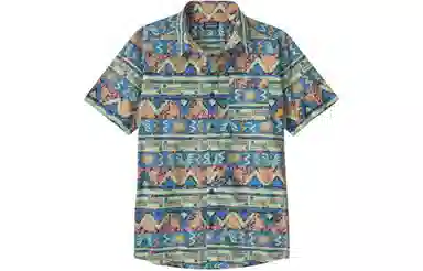 Patagonia Striped Short Sleeve Shirt