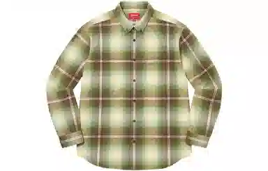 Supreme SS23 Week 3 Shadow Plaid Flannel Shirt