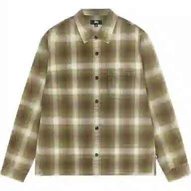 Stussy FW24 ROCCO FLANNEL PLAID SHIRT