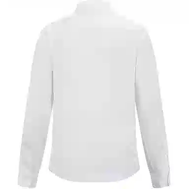 网易严选 简约宽松纯色百搭长袖衬衫 男女同款