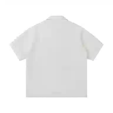 江南先生 野生无限户外刺绣口袋短袖宽松衬衣衬衫 男女同款