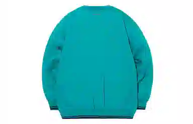 中国李宁 宽松套头长袖卫衣 男款 熟禾绿